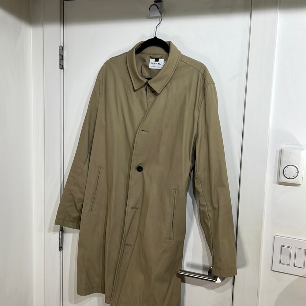 Topman / top shop mac style trench coat